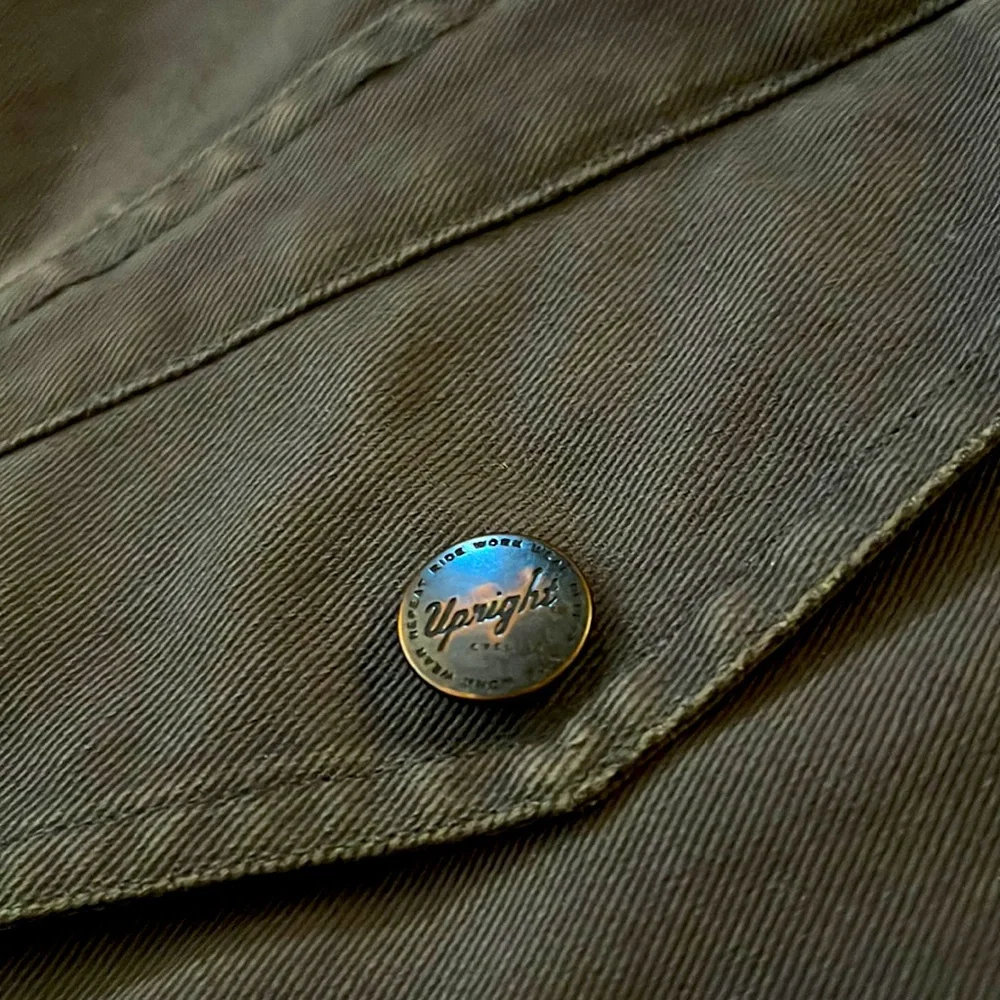 Incredible canvas cycling jacket from Upright Cyclist - Picture 3 of 7